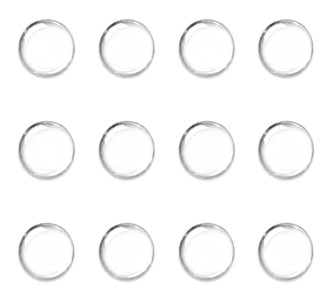 HOME USE στοπ πόρτας HUH-0264, αυτοκόλλητο, PU πλαστικό, 25x10mm, διάφανο, 12τμχ HOME USE στοπ πόρτας HUH-0264, αυτοκόλλητο, PU πλαστικό, 25x10mm, διάφανο, 12τμχ
