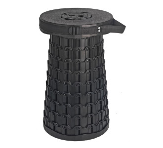 HOME USE πτυσσόμενο καρεκλάκι HUH-0269, αντοχή έως 200kg, 30x50cm, μαύρο HOME USE πτυσσόμενο καρεκλάκι HUH-0269, αντοχή έως 200kg, 30x50cm, μαύρο