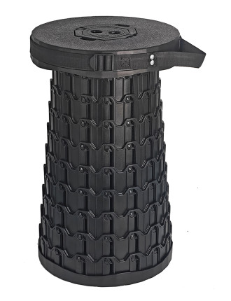 HOME USE πτυσσόμενο καρεκλάκι HUH-0269, αντοχή έως 200kg, 30x50cm, μαύρο HOME USE πτυσσόμενο καρεκλάκι HUH-0269, αντοχή έως 200kg, 30x50cm, μαύρο