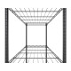 HOME USE μεταλλική ραφιέρα HUH-0270 με 5 ράφια, 90x35x175cm, μαύρη HOME USE μεταλλική ραφιέρα HUH-0270 με 5 ράφια, 90x35x175cm, μαύρη