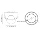 HIKVISION HIWATCH IP κάμερα HWI-D140H, POE, 2.8mm, 4MP, IP67 & IK10 HIKVISION HIWATCH IP κάμερα HWI-D140H, POE, 2.8mm, 4MP, IP67 & IK10