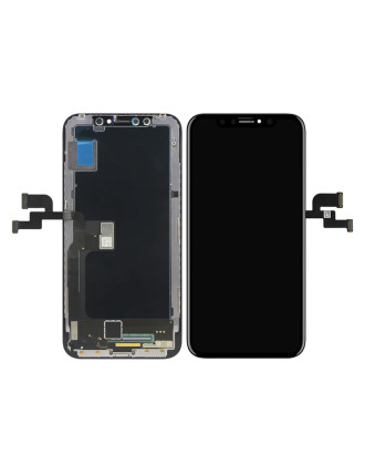 TW INCELL LCD ILCD-015 για iPhone Χ, camera-sensor ring, earmesh, μαύρη TW INCELL LCD ILCD-015 για iPhone Χ, camera-sensor ring, earmesh, μαύρη