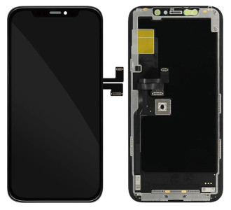 TW INCELL LCD για iPhone 11 Pro, camera-sensor ring, earmesh, μαύρη TW INCELL LCD για iPhone 11 Pro, camera-sensor ring, earmesh, μαύρη