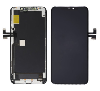 TW INCELL LCD για iPhone 11 Pro Max, camera-sensor ring, earmesh, μαύρη TW INCELL LCD για iPhone 11 Pro Max, camera-sensor ring, earmesh, μαύρη
