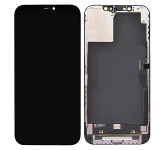 TW INCELL LCD για iPhone 12 Pro Max, camera-sensor ring, earmesh, μαύρη TW INCELL LCD για iPhone 12 Pro Max, camera-sensor ring, earmesh, μαύρη