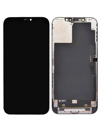 TW INCELL LCD για iPhone 12 Pro Max, camera-sensor ring, earmesh, μαύρη TW INCELL LCD για iPhone 12 Pro Max, camera-sensor ring, earmesh, μαύρη