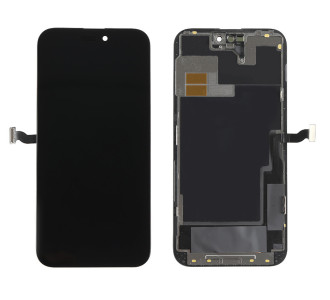 TW INCELL LCD για iPhone 14 Pro Max, camera-sensor ring, earmesh, μαύρη TW INCELL LCD για iPhone 14 Pro Max, camera-sensor ring, earmesh, μαύρη