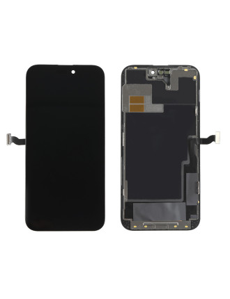 TW INCELL LCD για iPhone 14 Pro Max, camera-sensor ring, earmesh, μαύρη TW INCELL LCD για iPhone 14 Pro Max, camera-sensor ring, earmesh, μαύρη