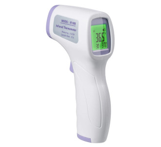 LYFTRACK Ηλεκτρονικό θερμόμετρο υπερύθρων με οθόνη IR988, λευκό LYFTRACK Ηλεκτρονικό θερμόμετρο υπερύθρων με οθόνη IR988, λευκό