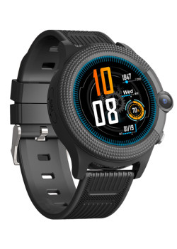 INTIME GPS smartwatch για παιδιά IT-051, 1.28", camera, 4G, IPX7, μαύρο