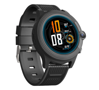 INTIME GPS smartwatch για παιδιά IT-051, 1.28", camera, 4G, IPX7, μαύρο