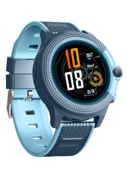 INTIME GPS smartwatch για παιδιά IT-052, 1.28", camera, 4G, IPX7, μπλε