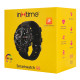 INTIME smartwatch G6 με 2x λουράκια, heart rate, 1.43" AMOLED, GPS, 5ATM, titanium black