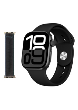 INTIME smartwatch A10 Pro με 2x λουράκια, heart rate, 2.04" AMOLED, IP65, μαύρο INTIME smartwatch A10 Pro με 2x λουράκια, heart rate, 2.04" AMOLED, IP65, μαύρο