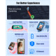 INTIME GPS smartwatch για παιδιά IT-074, 1.83", κάμερα, 4G, IPX5, μαύρο