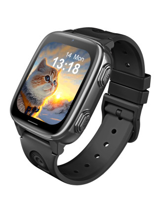 INTIME GPS smartwatch για παιδιά IT-074, 1.83", κάμερα, 4G, IPX5, μαύρο