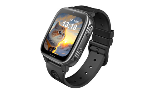 INTIME GPS smartwatch για παιδιά IT-074, 1.83", κάμερα, 4G, IPX5, μαύρο