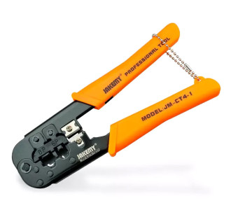 JAKEMY πρέσα ακροδεκτών JM-CT4-1 για καλώδια δικτύου RJ45/12, 8P/6P