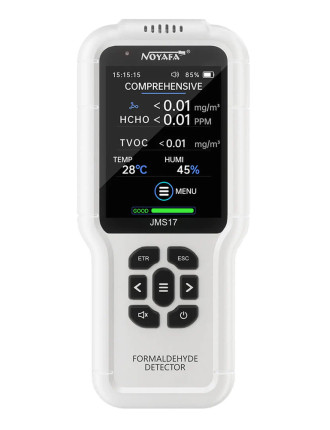 NOYAFA ψηφιακός μετρητής περιβάλλοντος JMS17, 4 σε 1, επαναφορτιζόμενος NOYAFA ψηφιακός μετρητής περιβάλλοντος JMS17, 4 σε 1, επαναφορτιζόμενος