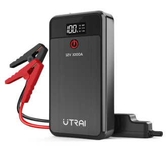 UTRAI εκκινητής μπαταρίας αυτοκινήτου Jstar Air με φακό, 12V/1000A, 13000mah UTRAI εκκινητής μπαταρίας αυτοκινήτου Jstar Air με φακό, 12V/1000A, 13000mah