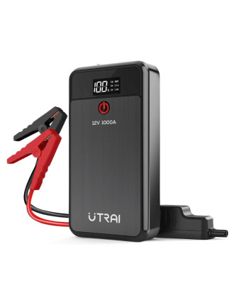 UTRAI εκκινητής μπαταρίας αυτοκινήτου Jstar Air με φακό, 12V/1000A, 13000mah