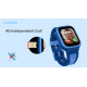 LAGENIO GPS smartwatch για παιδιά K10, 1.8", με κάμερα, 4G, IP68, μαύρο LAGENIO GPS smartwatch για παιδιά K10, 1.8", με κάμερα, 4G, IP68, μαύρο