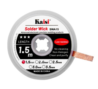 KAISI σύρμα αποκόλλησης KAI-1515, χαλκού, 1.5mm x 1.5m