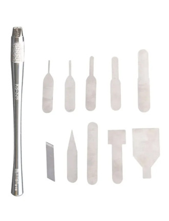 KAISI εργαλείο ανοίγματος KS-326 για επισκευές κινητών, με 10 κεφαλές