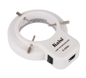KAISI LED λάμπα για μικροσκόπιο K-D064 με ρυθμιζόμενη φωτεινότητα, 4W KAISI LED λάμπα για μικροσκόπιο K-D064 με ρυθμιζόμενη φωτεινότητα, 4W