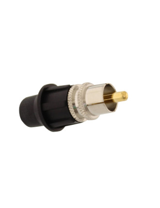 TELECOM RCA male universal connector, με καπάκι, 5τμχ TELECOM RCA male universal connector, με καπάκι, 5τμχ