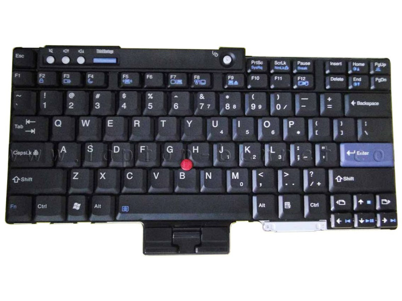 Πληκτρολόγιο για Lenovo Thinkpad R61e, μαύρο