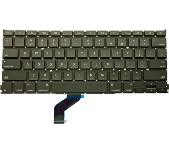 Πληκτρολόγιο για Macbook a1425, US, μαύρο