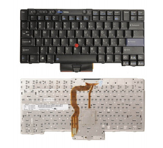 Πληκτρολόγιο για Lenovo T400S/T410/T510, μαύρο