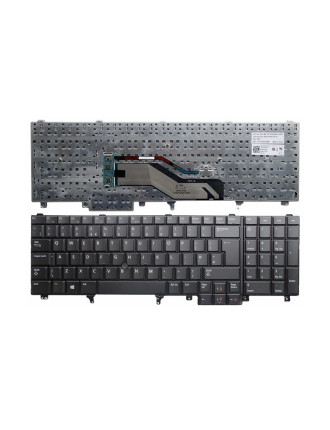 Πληκτρολόγιο για Dell Latitude E5520/E5530/Precision M4600/M6600, μαύρο Πληκτρολόγιο για Dell Latitude E5520/E5530/Precision M4600/M6600, μαύρο