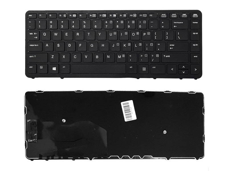 Πληκτρολόγιο για HP Elitebook 840 G1 G2, μαύρο