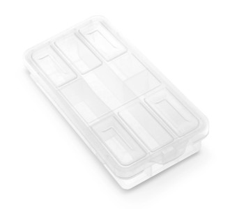 KISTENBERG πλαστική ταμπακιέρα KKNO2010, 6 θέσεων, 180x90x35mm, διάφανη KISTENBERG πλαστική ταμπακιέρα KKNO2010, 6 θέσεων, 180x90x35mm, διάφανη