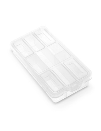 KISTENBERG πλαστική ταμπακιέρα KKNO2010, 6 θέσεων, 180x90x35mm, διάφανη KISTENBERG πλαστική ταμπακιέρα KKNO2010, 6 θέσεων, 180x90x35mm, διάφανη