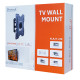 BRATECK επιτοίχια βάση τηλεόρασης KLA27-220, 23-42", έως 30kg, full motion