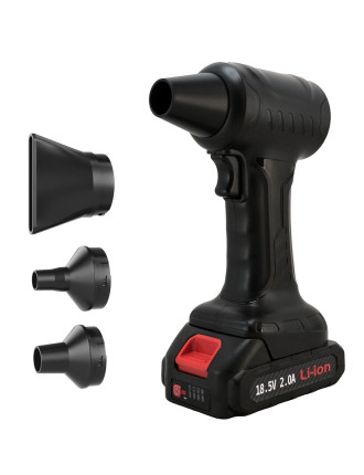 KINZIR ηλεκτρικό air duster AD47, 400W, 10000mAh, μαύρο KINZIR ηλεκτρικό air duster AD47, 400W, 10000mAh, μαύρο