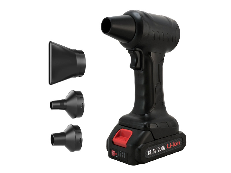 KINZIR ηλεκτρικό air duster AD47, 400W, 10000mAh, μαύρο