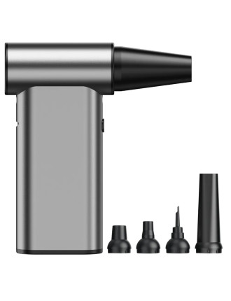 KINZIR ηλεκτρικό air duster AD57, 180W, 8000mAh, γκρι