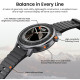 KOSPET smartwatch Orb, heart rate, 1.43" AMOLED, IP68, μαύρο KOSPET smartwatch Orb, heart rate, 1.43" AMOLED, IP68, μαύρο