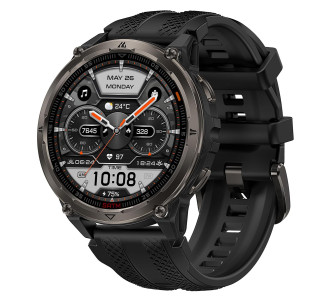 KOSPET smartwatch ORB 2, heart rate, 1.43" AMOLED, GPS, 5 ATM & IP69, με φακό, μαύρο KOSPET smartwatch ORB 2, heart rate, 1.43" AMOLED, GPS, 5 ATM & IP69, με φακό, μαύρο