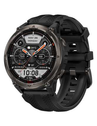 KOSPET smartwatch ORB 2, heart rate, 1.43" AMOLED, GPS, 5 ATM & IP69, με φακό, μαύρο KOSPET smartwatch ORB 2, heart rate, 1.43" AMOLED, GPS, 5 ATM & IP69, με φακό, μαύρο