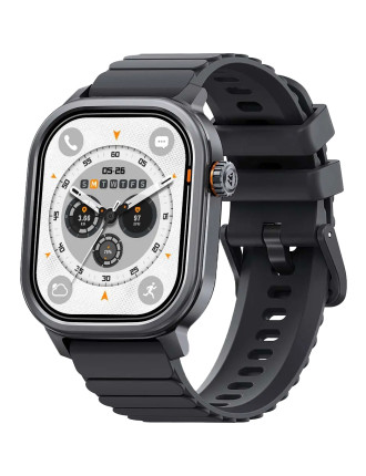 KOSPET smartwatch Pulse, heart rate, 1.96" AMOLED, IP68, μαύρο KOSPET smartwatch Pulse, heart rate, 1.96" AMOLED, IP68, μαύρο