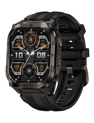 KOSPET smartwatch TANK M4C, heart rate, 1.96" AMOLED, GPS, 5 ATM & IP69K, με φακό, μαύρο KOSPET smartwatch TANK M4C, heart rate, 1.96" AMOLED, GPS, 5 ATM & IP69K, με φακό, μαύρο