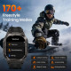 KOSPET smartwatch TANK M4C, heart rate, 1.96" AMOLED, GPS, 5 ATM & IP69K, με φακό, μαύρο KOSPET smartwatch TANK M4C, heart rate, 1.96" AMOLED, GPS, 5 ATM & IP69K, με φακό, μαύρο