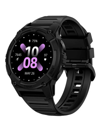 KOSPET smartwatch TANK S2, heart rate, 1.32" AMOLED, GPS, 5 ATM & IP69K, μαύρο KOSPET smartwatch TANK S2, heart rate, 1.32" AMOLED, GPS, 5 ATM & IP69K, μαύρο