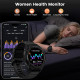KOSPET smartwatch TANK S2, heart rate, 1.32" AMOLED, GPS, 5 ATM & IP69K, μαύρο KOSPET smartwatch TANK S2, heart rate, 1.32" AMOLED, GPS, 5 ATM & IP69K, μαύρο