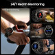 KOSPET smartwatch TANK T4, heart rate, 1.43" AMOLED, GPS, 10 ATM & IP69K, μαύρο KOSPET smartwatch TANK T4, heart rate, 1.43" AMOLED, GPS, 10 ATM & IP69K, μαύρο